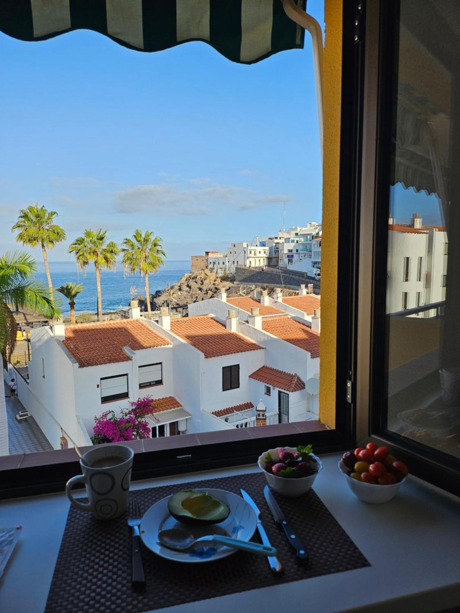 Family Apartment With 3 Bedrooms And Balcony Near Los Gigantes And Ocean Puerto de Santiago  Kültér fotó